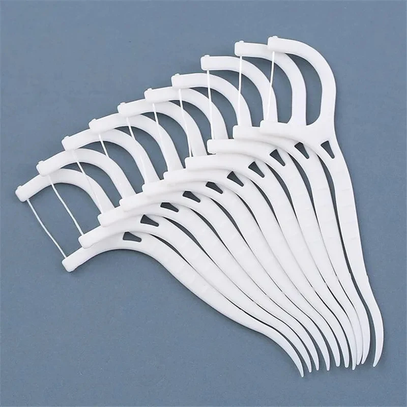 1/3/6bag Dental Floss Flosser Picks Toothpicks Teeth Stick Tooth Cleaning Interdental Brush Dental Floss Pick Oral Hygiene Care