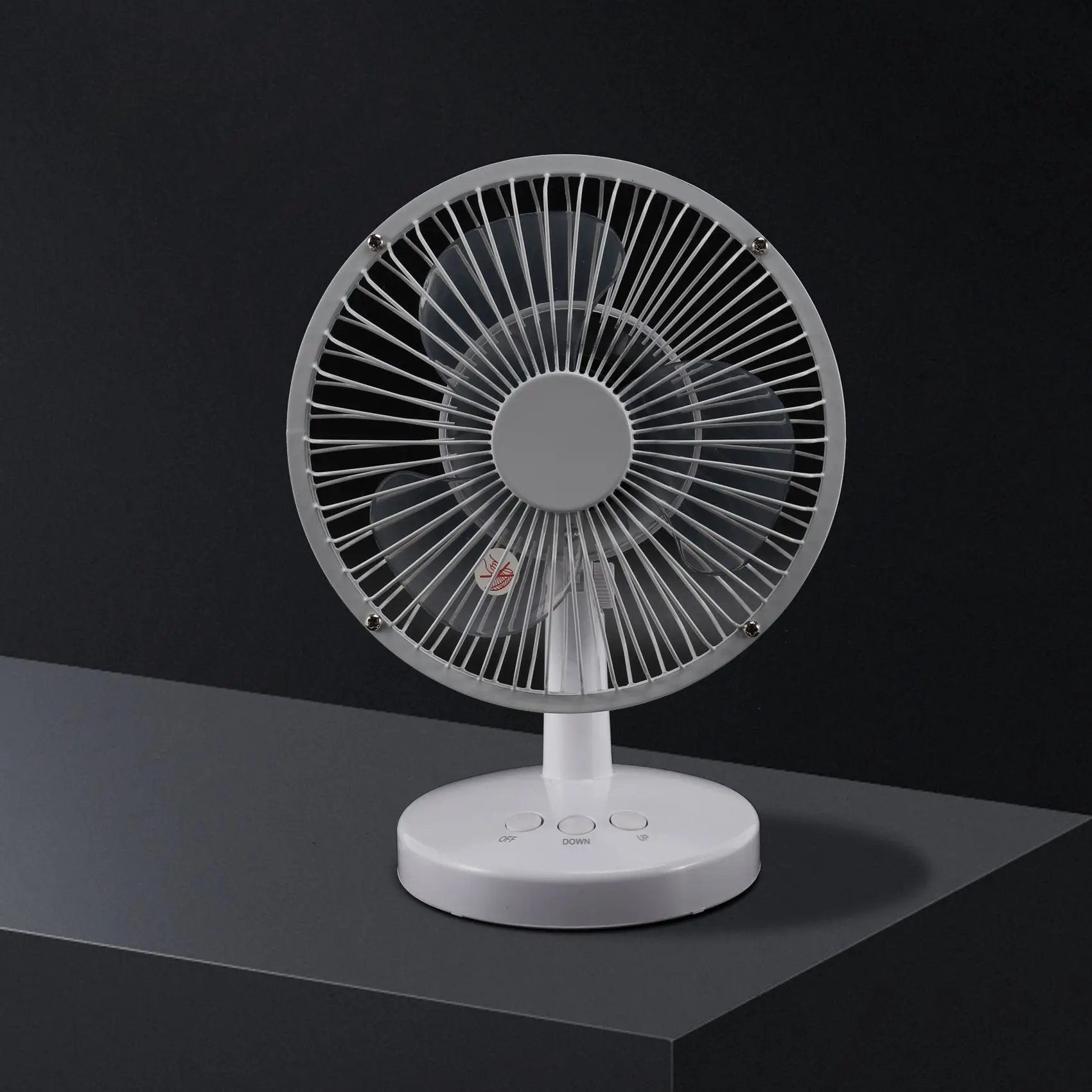 USB Charging Two-Speed Adjustable Electric Fan Desktop Mini Fan Student Dormitory Household USB Fan, B