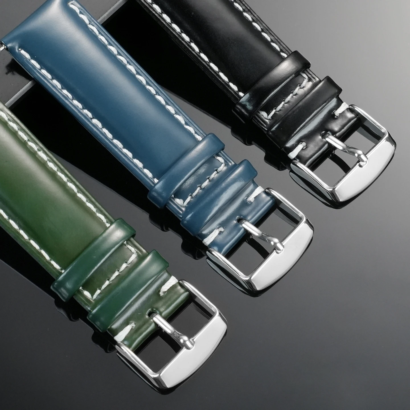 Shiny leather watch strap men, - Men'S Accessories Armani recension och pris
