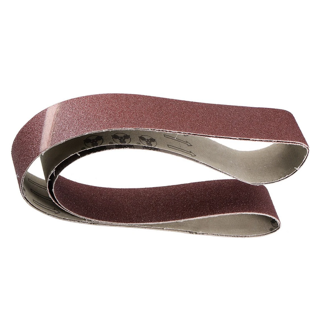1pc Aluminium Oxide Abrasive Sanding Belt 40-1000# Coarse To Fine Grinding Belt 48"*2"Aluminium Oxide Sanding Belt Abrasive Belt