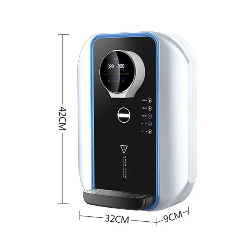 Dispensador de agua de 2500W, Máquina Inteligente de tuberías calientes de hielo caliente en tres segundos, montado en la pared, para escritorio