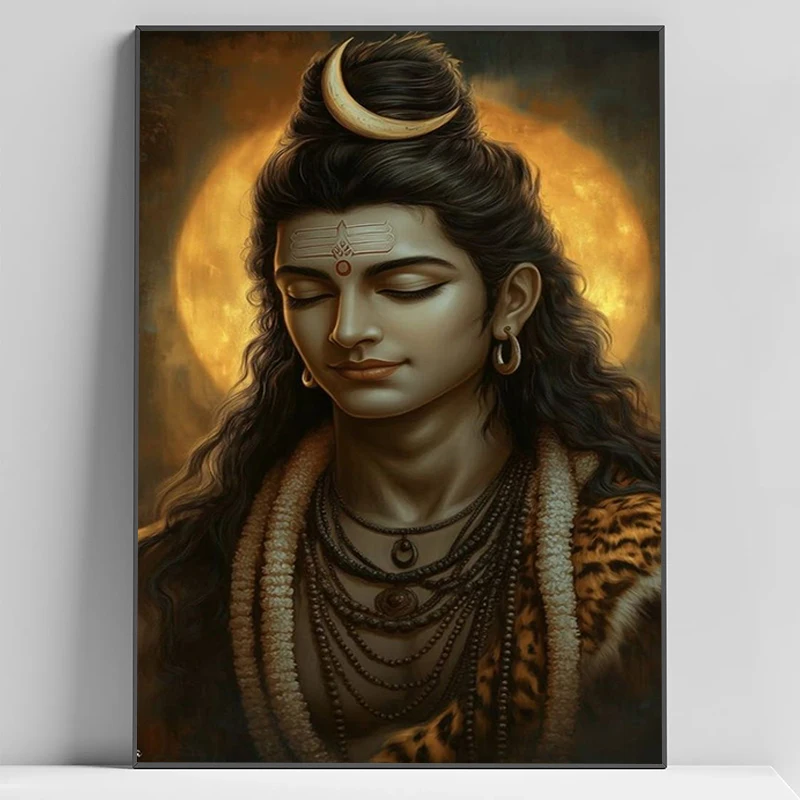 

Shiva Nataraja Poster Pictures Wall Decoration Living Room Decorative Picture Waterproof Canvas Gift Vintage Interior Posters