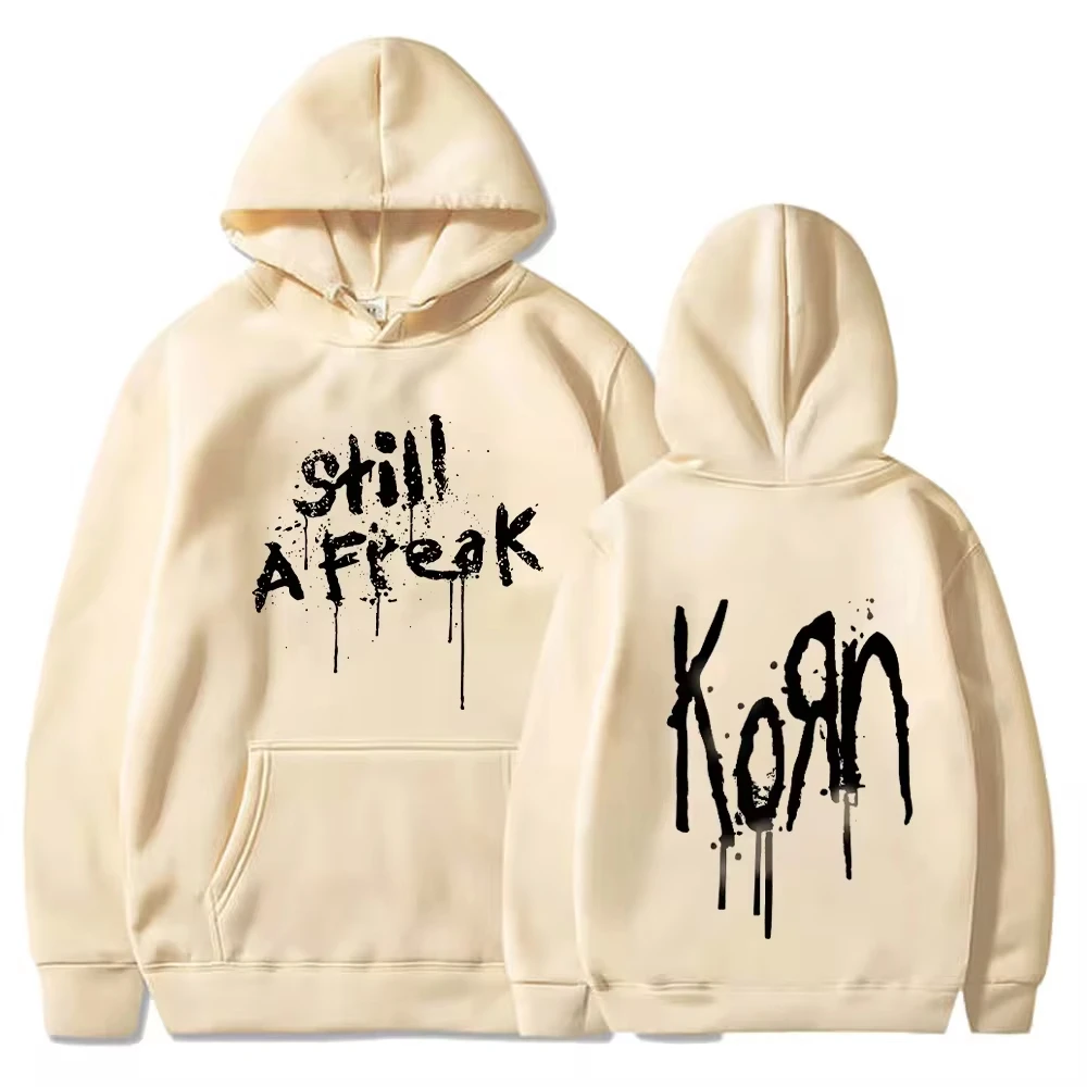 

Korn Rock Sweatshirts Band Hoodies Men Women Fashion Unisex Men's Clothing Hip Hop Streetwear Korn Sweats Gothic Pullover Coats