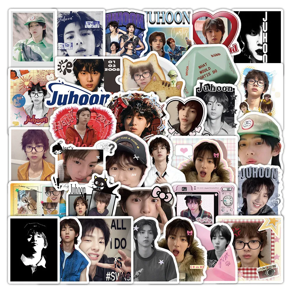 Unique Juhoon Graffiti Sticker Pack 50 Sheets Waterproof Stickers Ideal for Suitcase Fridge and Phone Cover Giajar Sticker Store