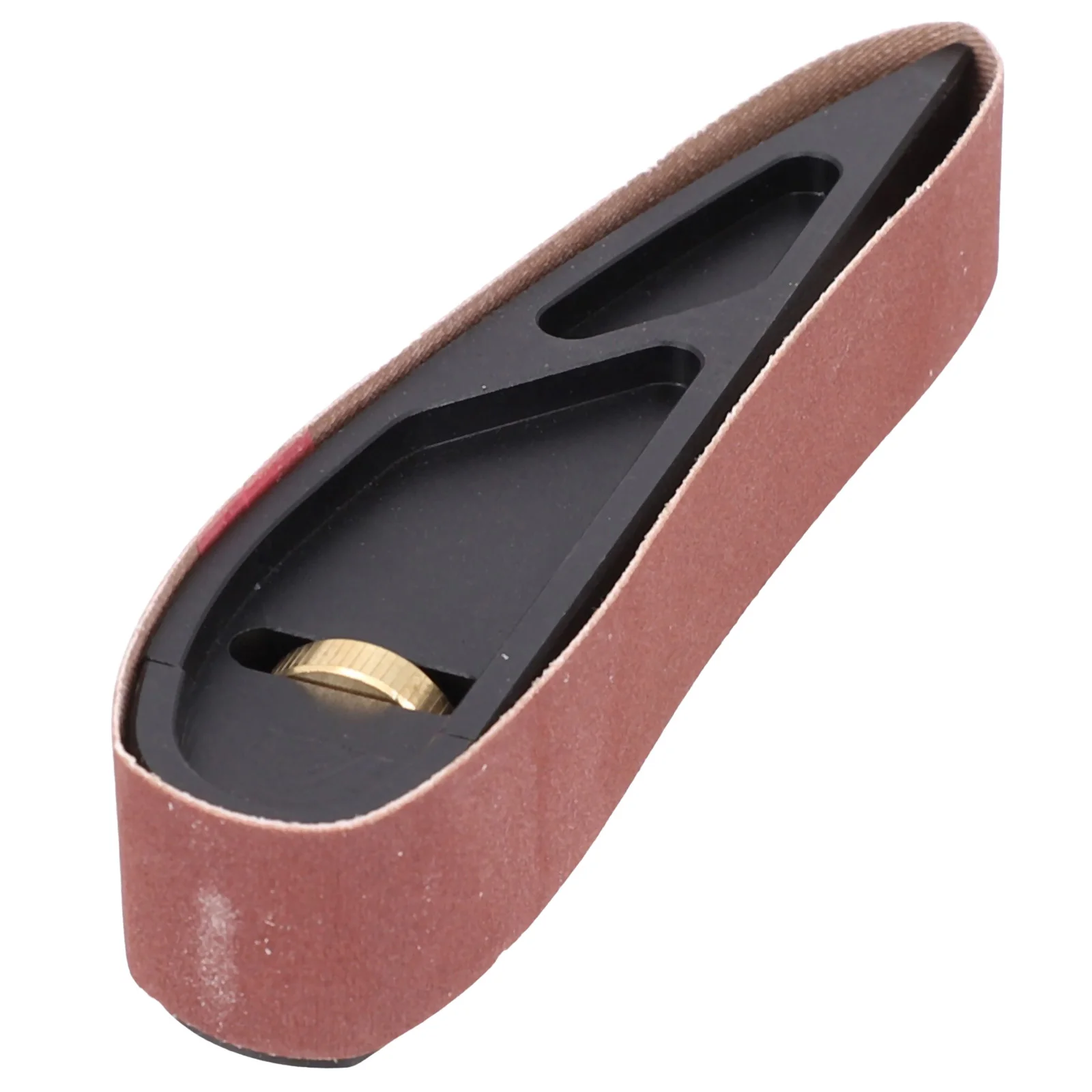 Compact Sanding Holder for Woodworking Comfortable Grip Easy Sandpaper Replacement Achieve Professional Results