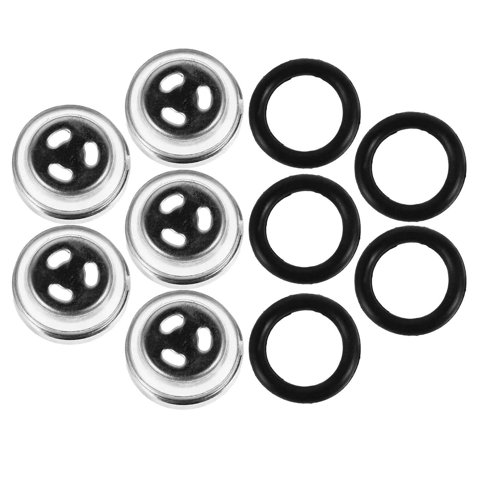 

5pcs Brake Master Cylinder Replacement For Motorcycle Fuel System O Ring Included, Reservoir Lens Repair Part,