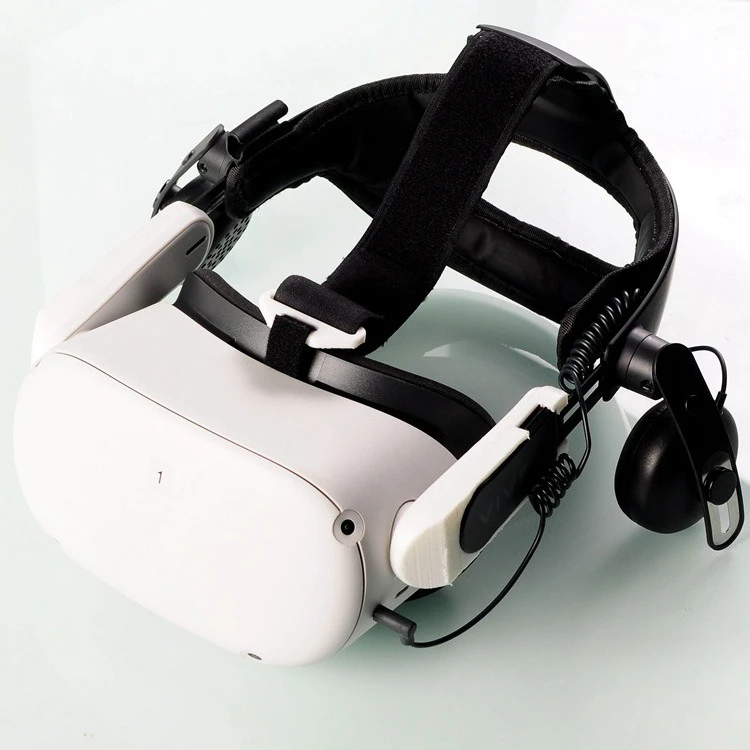 Listen to the headset connection accessories, Oculus for the second-generation VR headset headband.