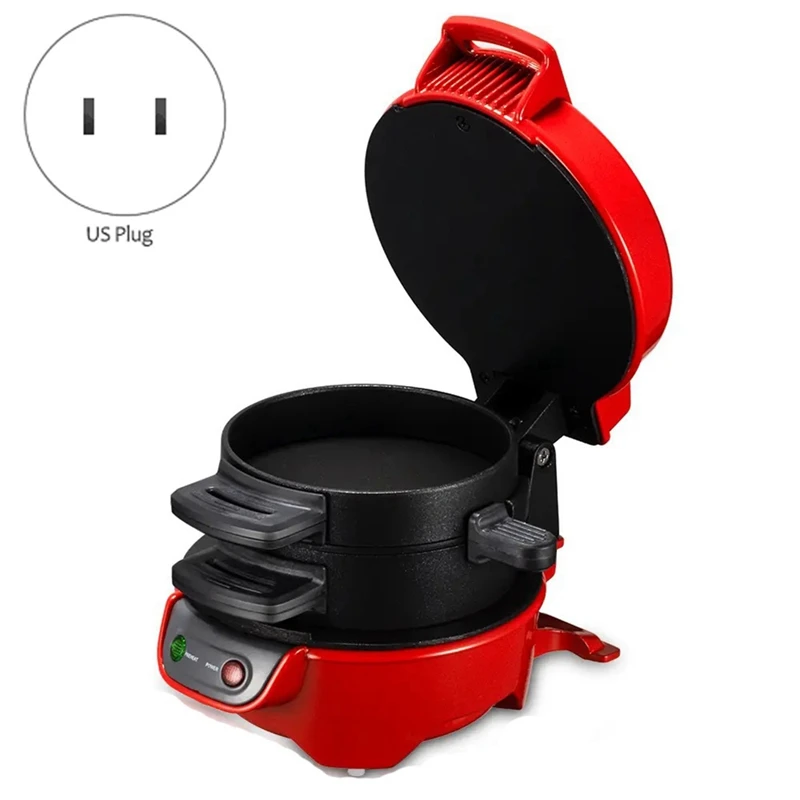 Burger Maker Hamburger Press Patty Maker Non-Stick Multifunction Beef Burgeromelette Steak Breakfast Machine US Plug