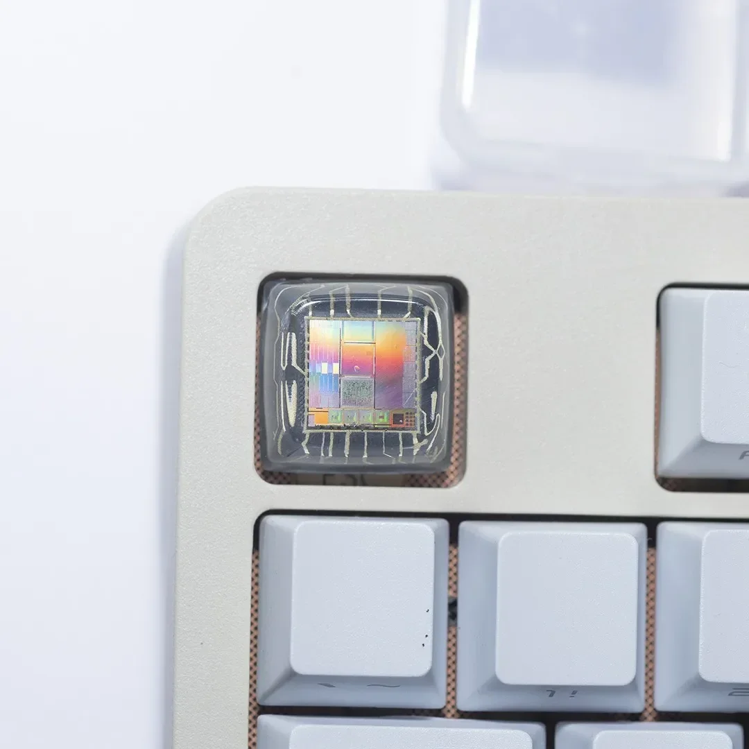 Персонализированный чип keycap XDA Profile 1U из полимерного материала ручной работы, подходит для механической клавиатуры