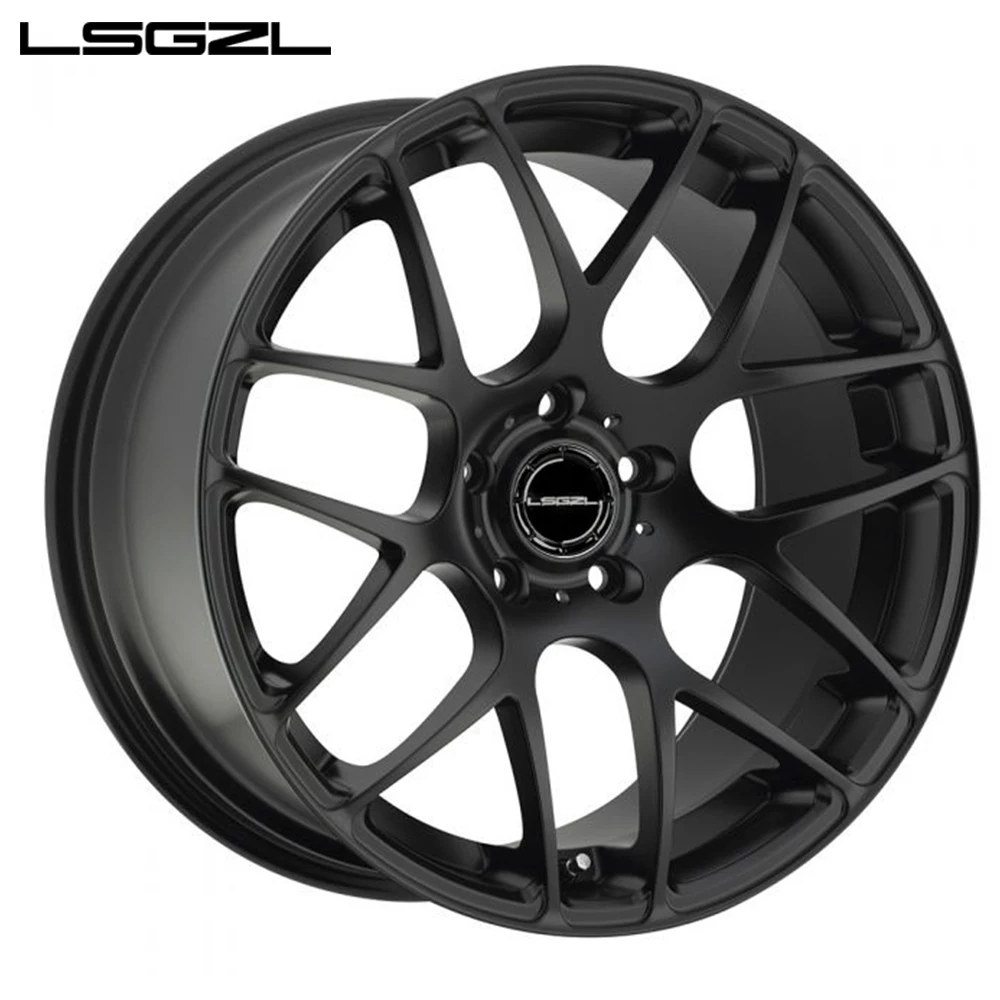 LSGZL rueda de coche de pasajero negra monobloque de la mejor calidad 19 20 21 22 pulgadas llanta de rueda cromada dorada 5x112 5x120 para Bmw F30