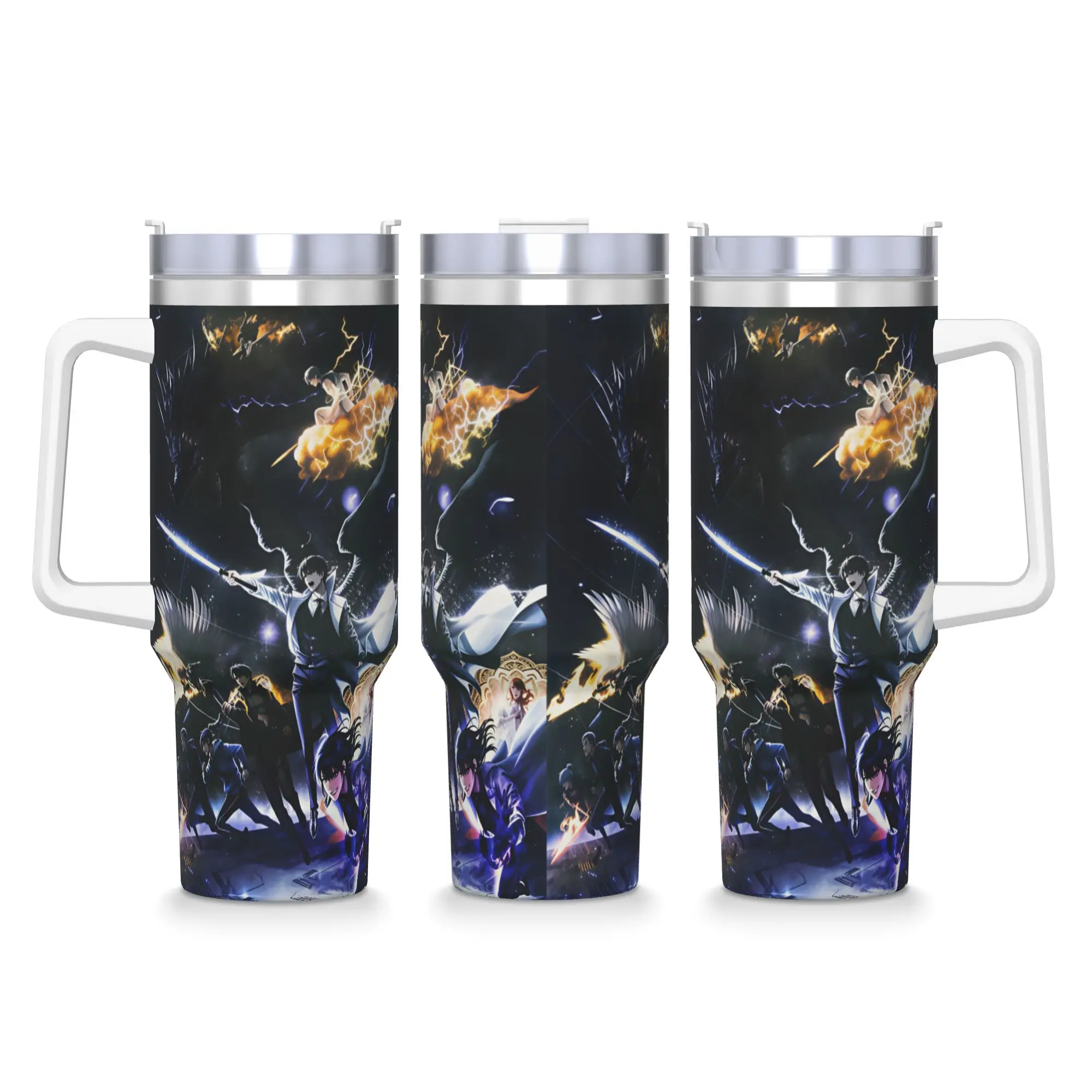 Omniscient Readers Viewpoint Tumbler  Cold Drink Water Bottle Keep Heat Stainless Steel Coffee Mug Printed Driving Mugs Cup