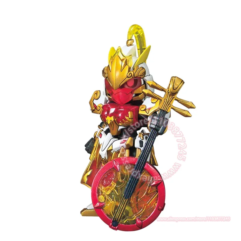 BANDAI SD Gundam World Sangoku Soketsuden DA QIAO ARTEMIE XIAO GN ARCHER juguete ensamblado colección adornos figuras de acción