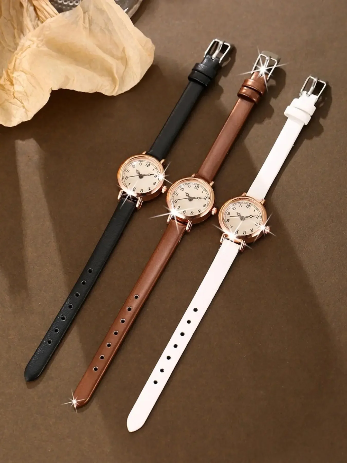Ladies' watches are versatile in temperament, fashionable, simple and trendy in style, and ladies' quartz watches