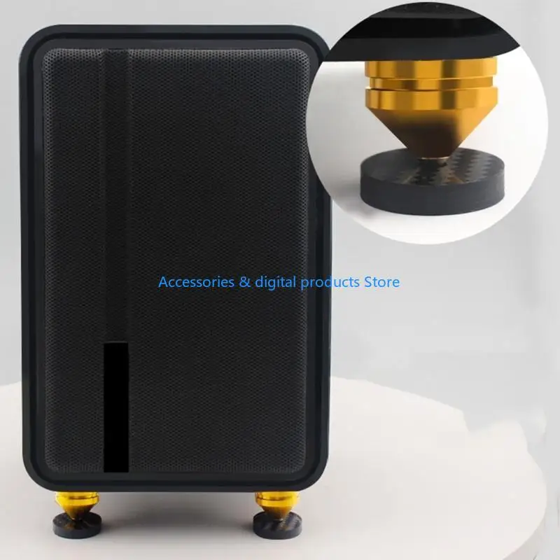 77JD وسادة قدم لأظافر القدم ممتصة للصدمات الصوتية لمكبر صوت HIFi ومكبر صوت على شكل رف