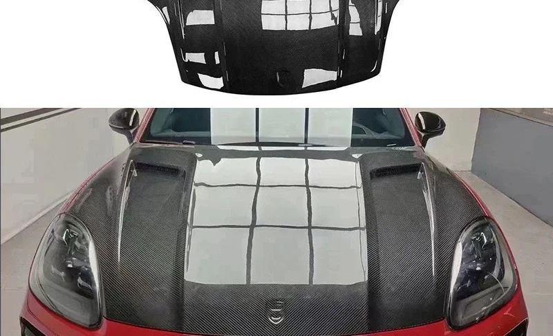 For Porsche Cayenne 9Y0 Tehrat Hood Modification Hood Hood Enclosure Auto Parts