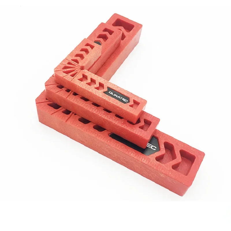 DURATEC 90 degree right angle clamp L-square holder ruler clamping squares woodworking tools 3\