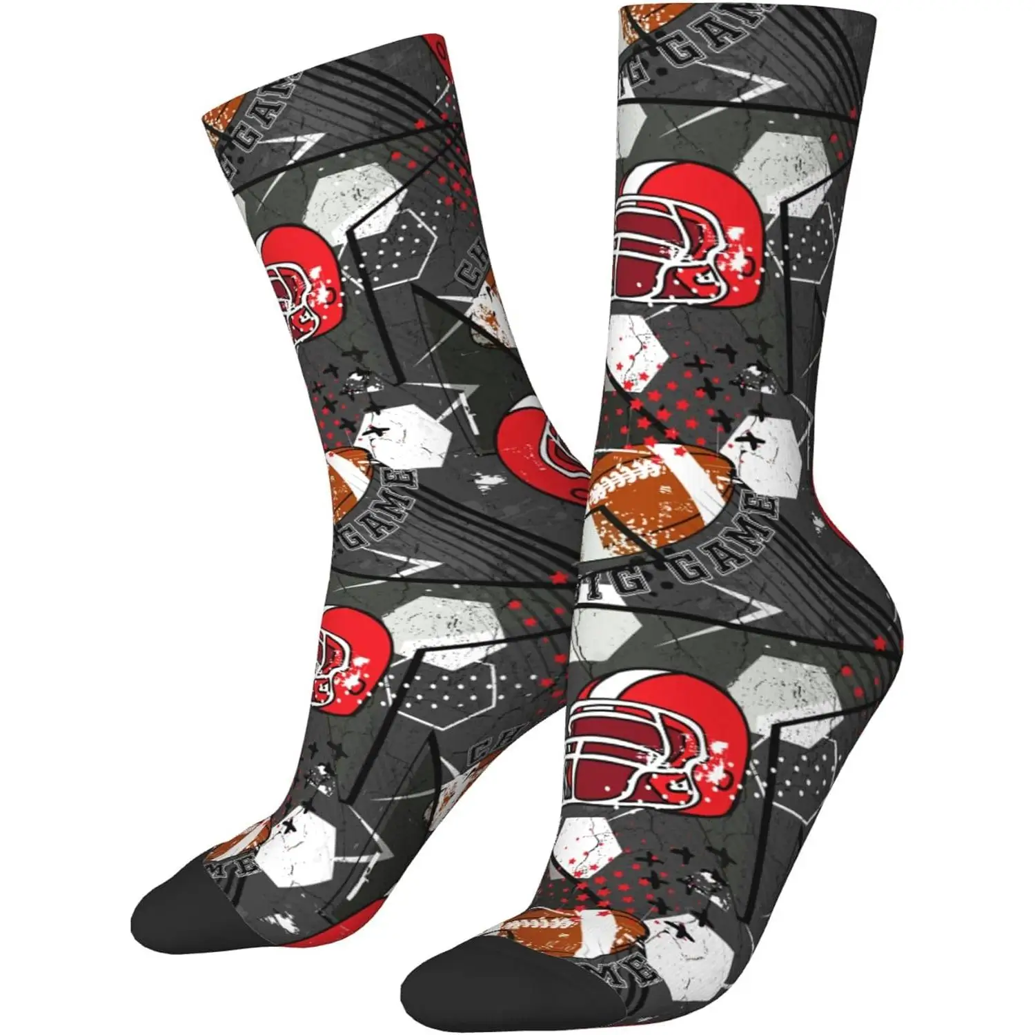 

Мужские и женские повседневные носки, забавные новые носки для экипажа, подарки на день рождения, дышащие нескользящие спортивные носки в стиле Харадзюку в стиле ретро