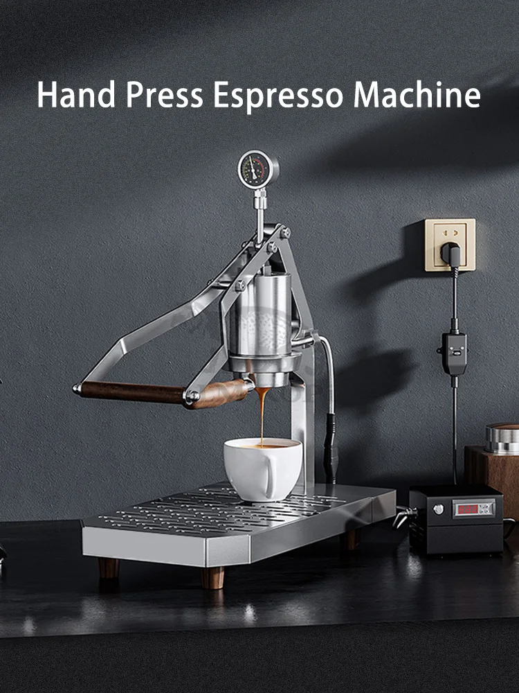 

Household Commercial Manual Espresso Extraction Variable Pressure Lever Coffee Maker Hand Press Coffee Machine