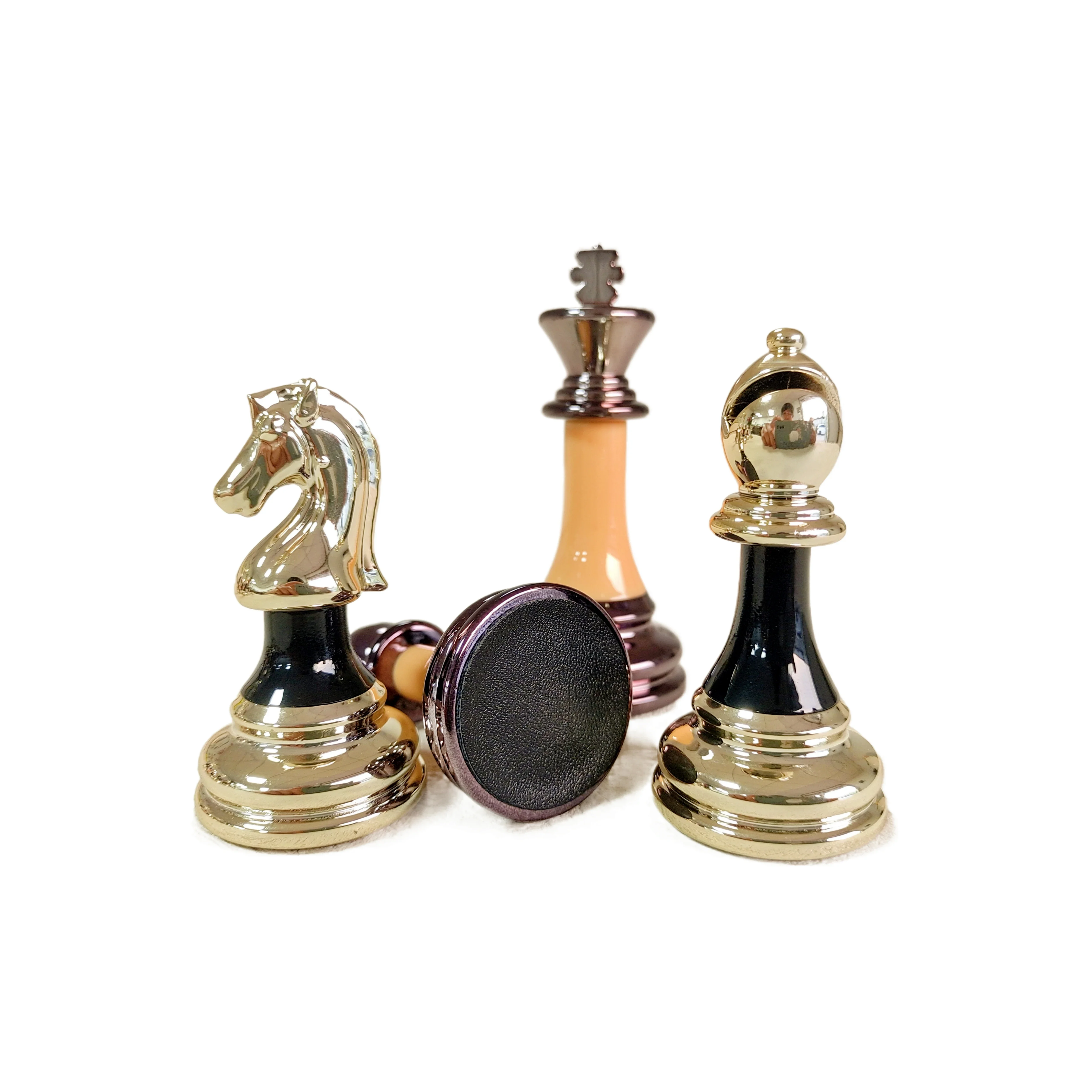 Wholesale wooden chess set ready to ship 3.5 inch large size chess pieces