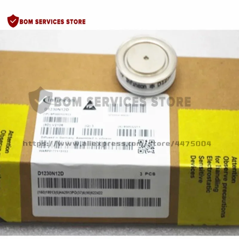 SD603C22S20C SD403C16S15C D1230N12D Frete Grátis Novo Módulo Tiristor Original
