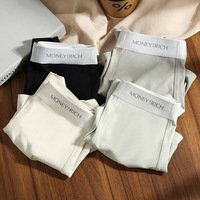 4PCS Men's Ice Silk Underpants Breathable Seamless Underwear Cool Men's Shorts Casual Briefs Men Trunks Shorts Man Boxer Briefs