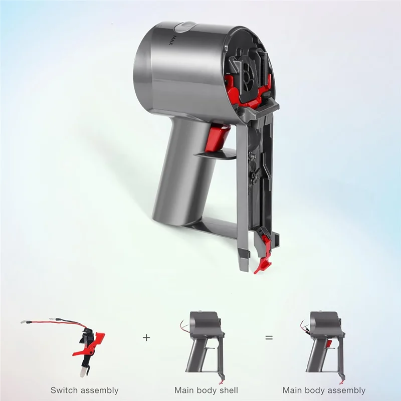 JDZD Main Body Assembly Housing For Dyson V7 SV11 Vacuum Part Main Body Service Assembly Housing Part