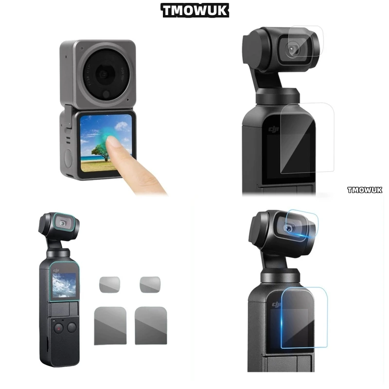 

For DJI Pocket 1 2 Osmo Pocket 3, Enhanced Visibility Screen Protector For Action 2 4 Pro.