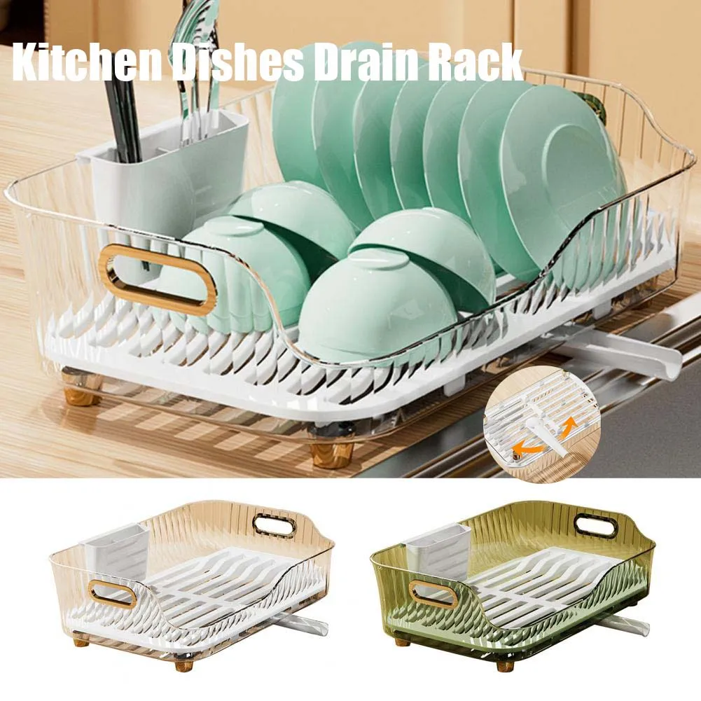 

2023 New Kitchen Dishes Drain Rack Finishing Fruit Storage Cup Bowl Tableware Drying Storage Vegetable Detachable Plate Rack