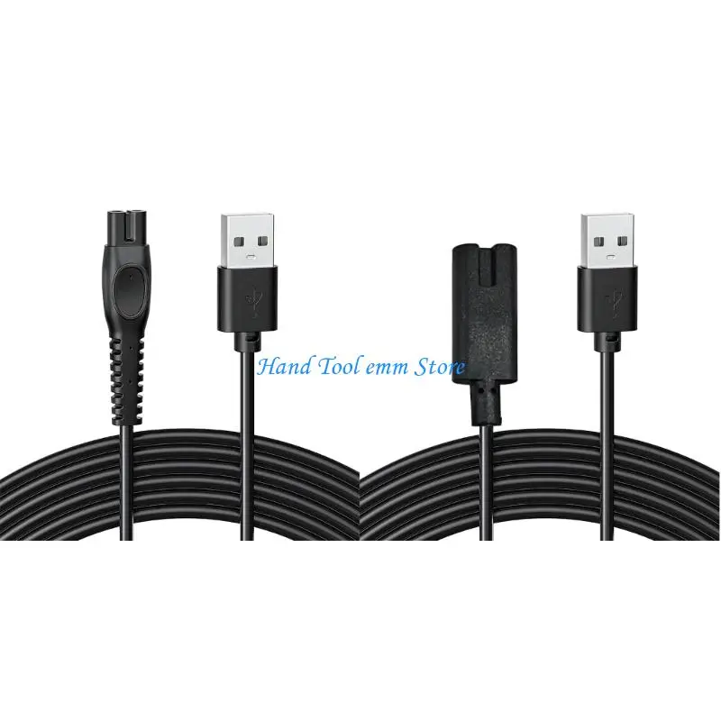 H37F Reliable USB for 5000 9000 Electric Shavers 120cm Length Flexible Use
