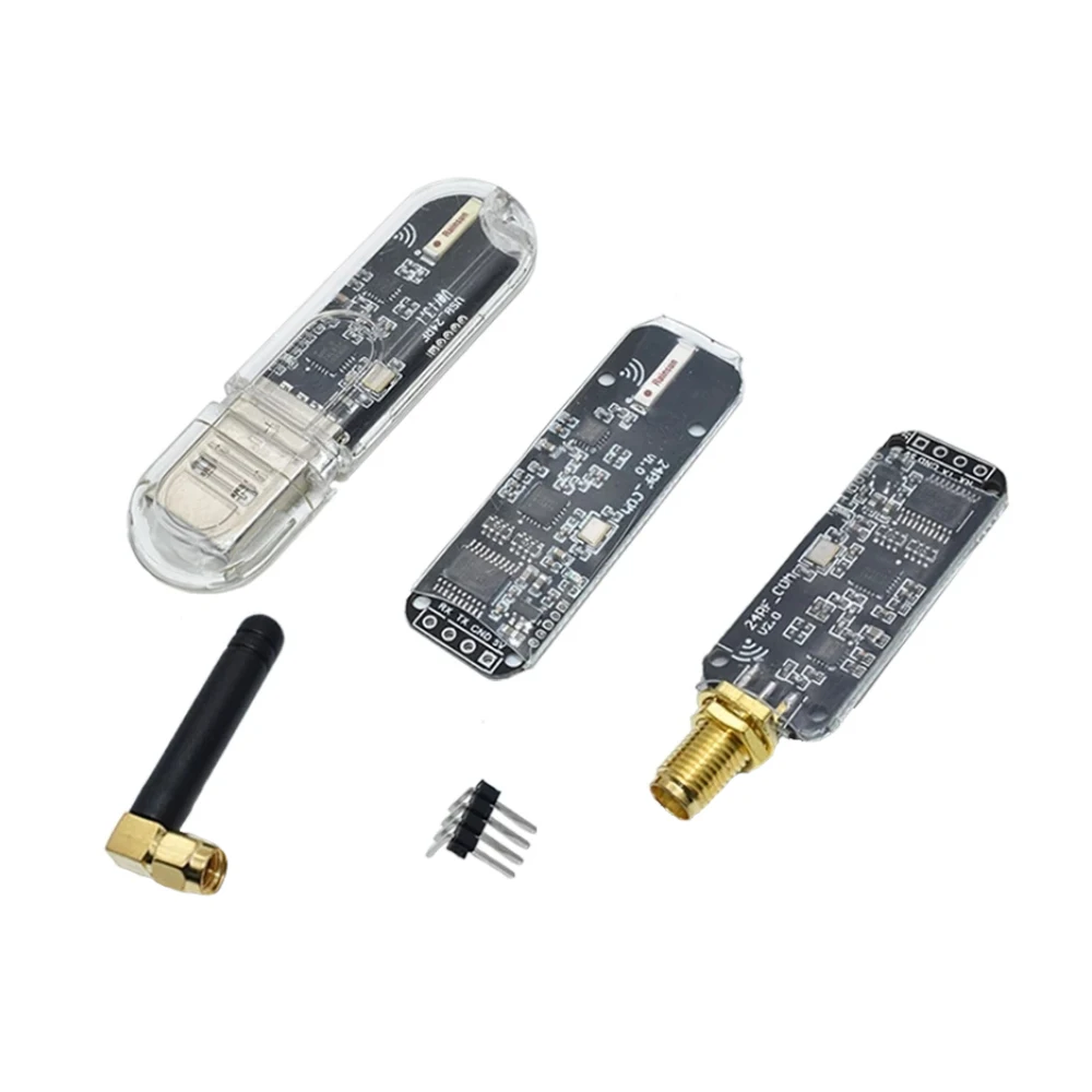 USB NRF24L01+ 2.4G wireless data transmission module 2.4GHz NRF24L01 upgrade version TTL NRF24L01 For Arduino