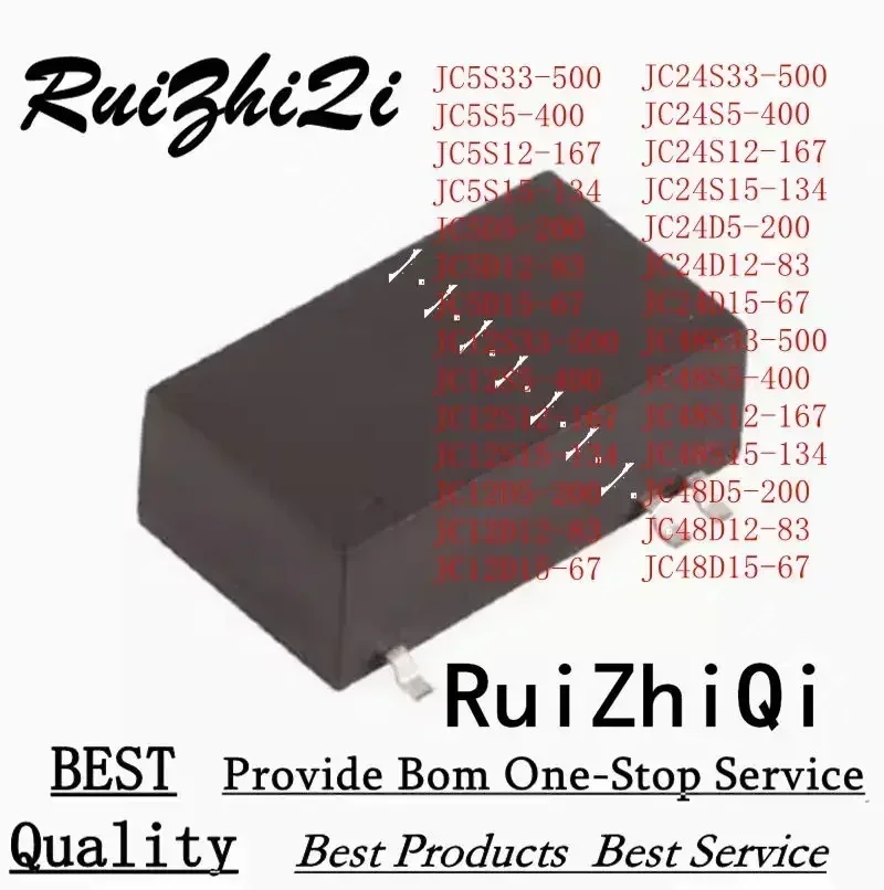 

10PCS/LOT JC24D15-67 JC48S33-500 JC48S5-400 JC48S12-167 JC48S15-134 JC48S5-200 JC48S12-83 JC48S15-67 DC/DC SMD POWER
