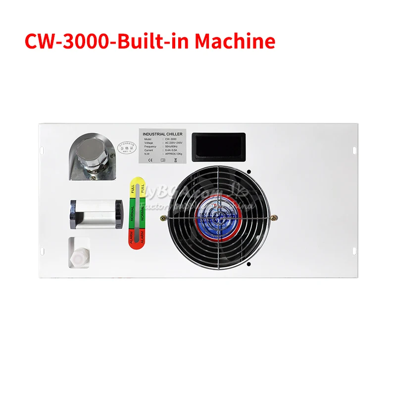 LY Industrial Chiller CW-3000 Built-in version Desktop model Water Cool Water Tank Capacity 3L for CO2 Laser Engraving Cutting