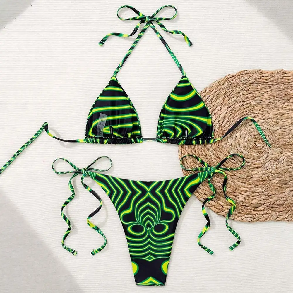 Casual Swimwear Ladies Bikini Brand New Condition Club Swimwear Daily Wear Home Pool Use Casual Split Swimsuit