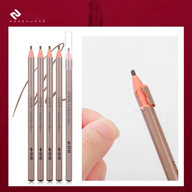قلم حواجب بخيط فائق النعومة من الدجاج، تطريز شبه دائم، قلم حواجب احترافي عالي الجودة لصالونات التجميل