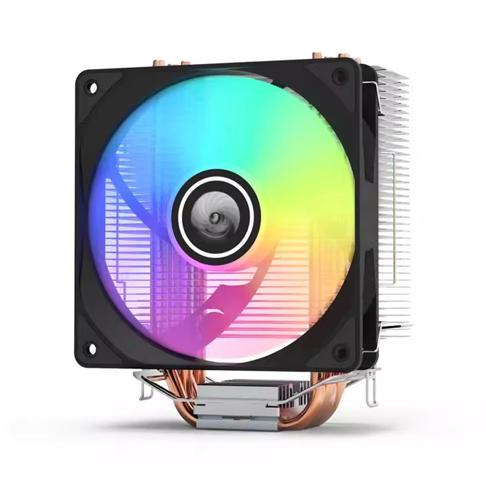 ENVINDA CPU Cooler 4 Heat Pipes PC Radiator Cooling 3PIN/4PIN PWM Silent Rgb Fan For Intel 2011 1150 1155 1156 1366 image 3