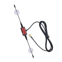 DSMA Macho Lora Antena Whip Antena, Sistema Sem Fio Aéreo, 433MHz, 3m de Cabo, 435M