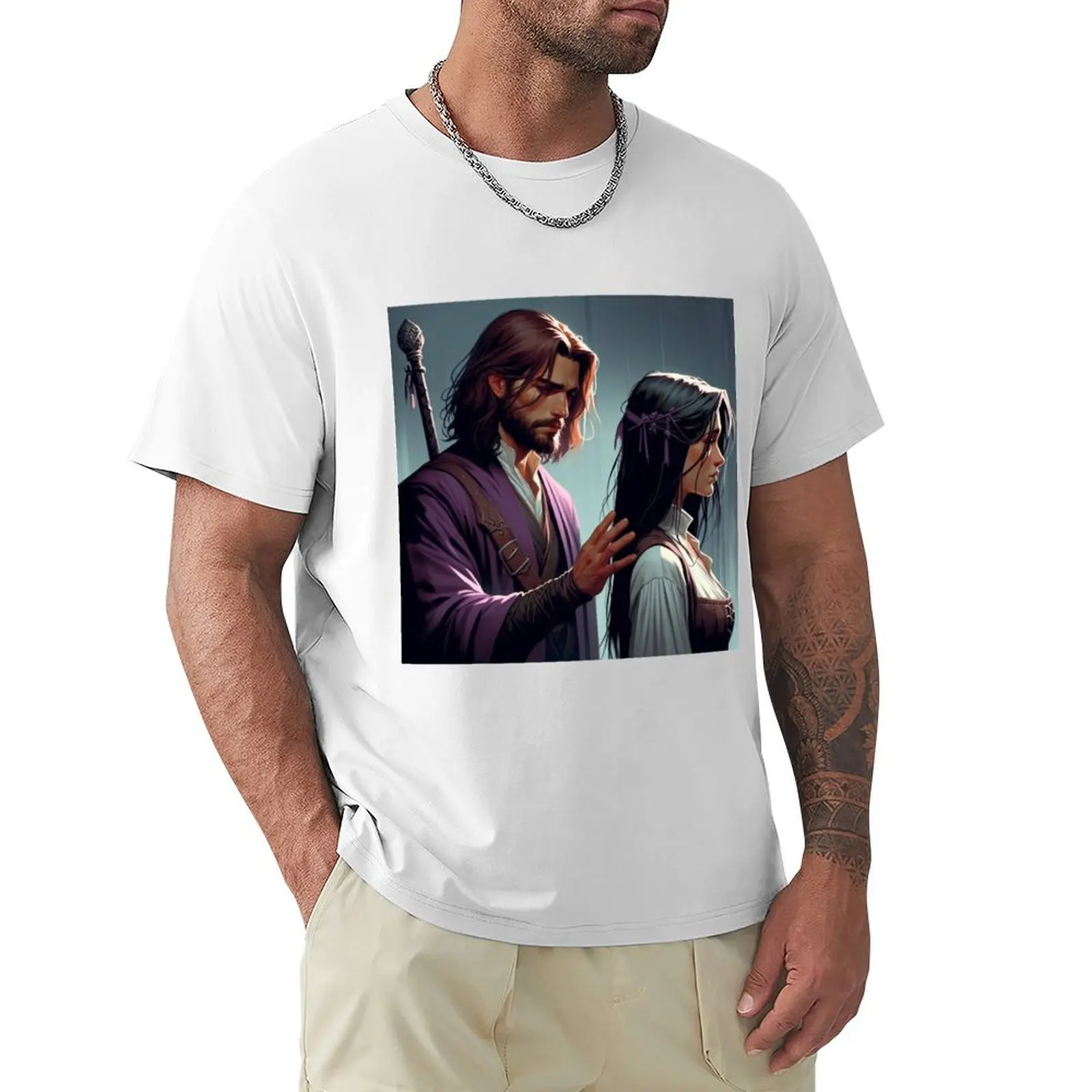 Dekarios T-Shirt oversized cute tops sweat plain t shirts for men pack