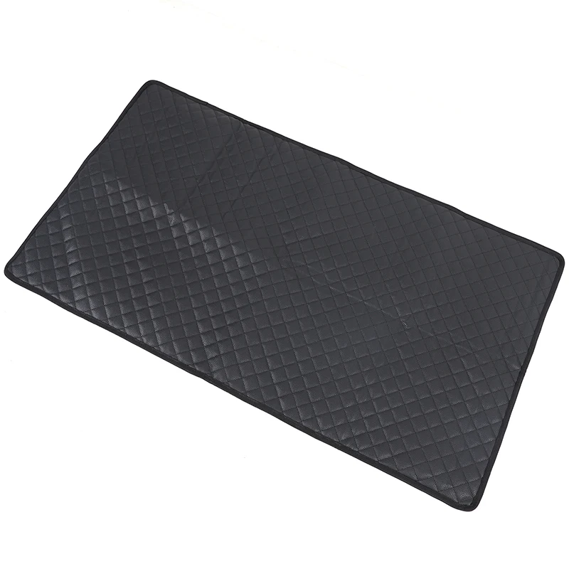 Gao Ruying For Fiat 500 2007-2015 Pvc Black Car Trunk Mat Trunk Carpet Trim Interior Car Accessories - Image 3