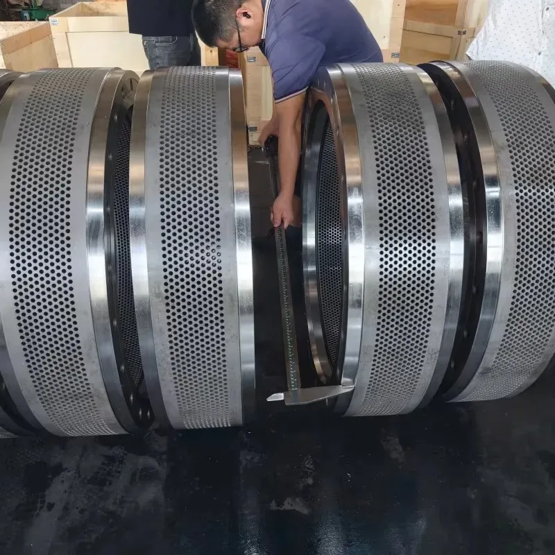 Andritz PM30 pellet mill stainless steel ring mold, durable feed mill spare parts, high wear resistance