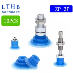 10PCS Pneumatic Vacuum Sucker Packing Machine Vacuum Bag Opening Suction Cup ZP3P Injection Molding Machine Manipulator Parts