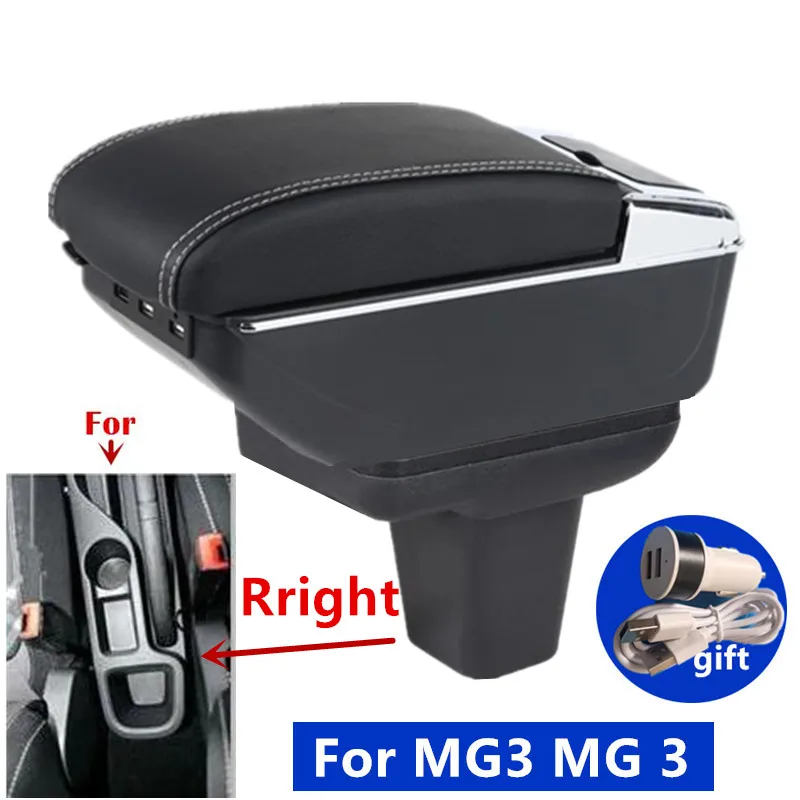 

Rright driving For MG MG3 MG 3 Armrest box For Morris Garages mg3 Car Armrest box Center Storage box Retrofit Car Accessories