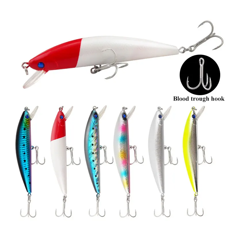 Suspending Minnow Fishing Lure Sinking Artist Big Minnow 41.2g 13cm Artificial Hard Wobbler Bait Predator for Fishing Seabass