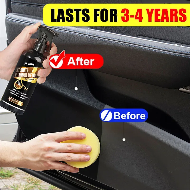 

Plastic Restorer Car Interior Detailer Auto Polish Coating Car Detailing Renovator Leather Refurbish