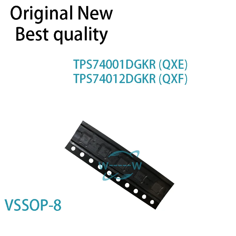 (2-5 PCS)NEW TPS74001DGKR QXE TPS74012DGKR QXF TPS74001 TPS74012 VSSOP-8 IC Chip electronic