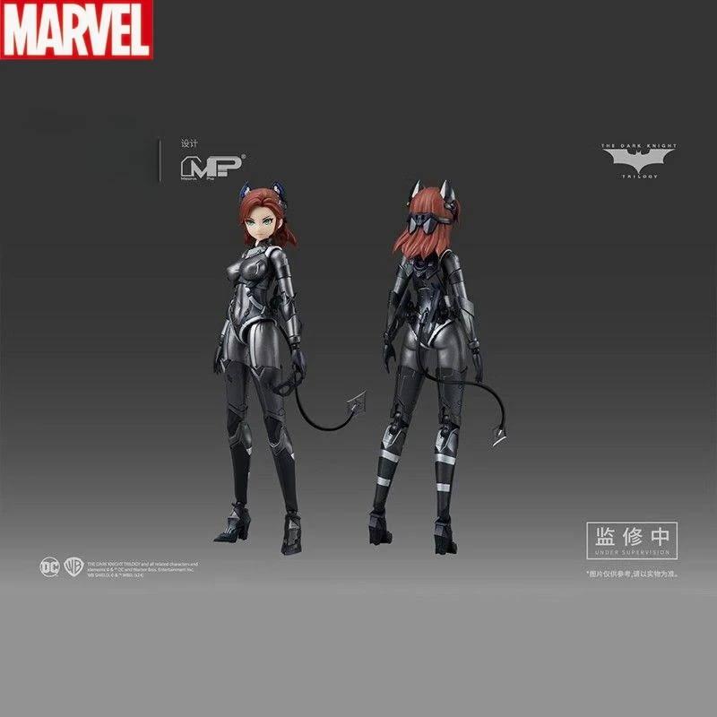 Inventario de Soul Maiden Dc Comics Batman serie Catwoman motocicleta modelo ensamblado muñeca juguetes para coleccionar regalos de cumpleaños