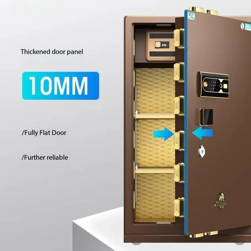 Password Heavy-duty All-steel Large-capacity Office Use Modern Living Room Decoration Safe Household Anti-theft Fingerprint