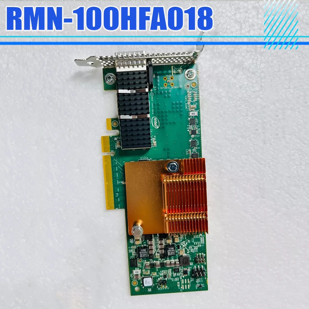 For Intel RMN-100HFA018 58G QSFP+ Single Port 10 Gigabit Fiber Optic Card