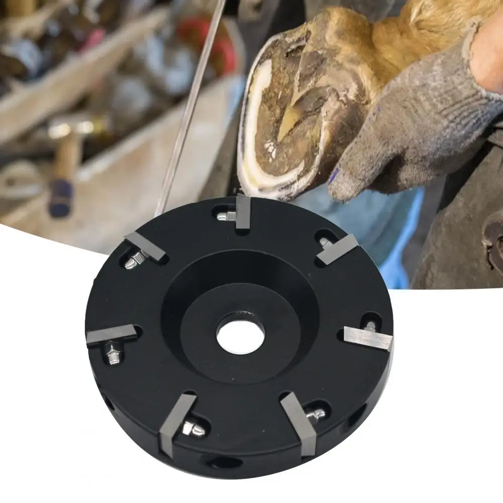 Zinc Alloy  Sharp High Strength Hoof Grinder Disc Black Hoof Grinder Disc Sharp   for Horseshoes