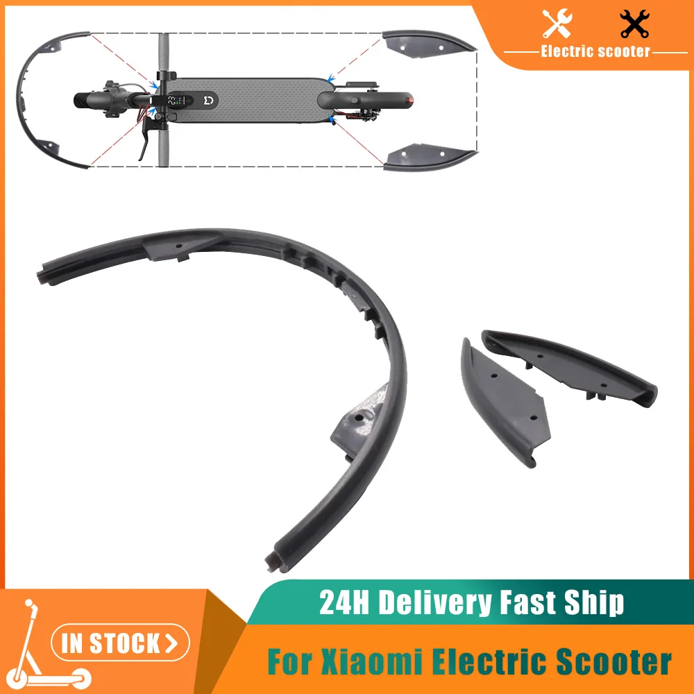 Halbkreisförmige Schutzstreifen für Elektroroller, Aufkleberband, nur für Xiaomi Mijia M365 MI M365, Ersatzteile