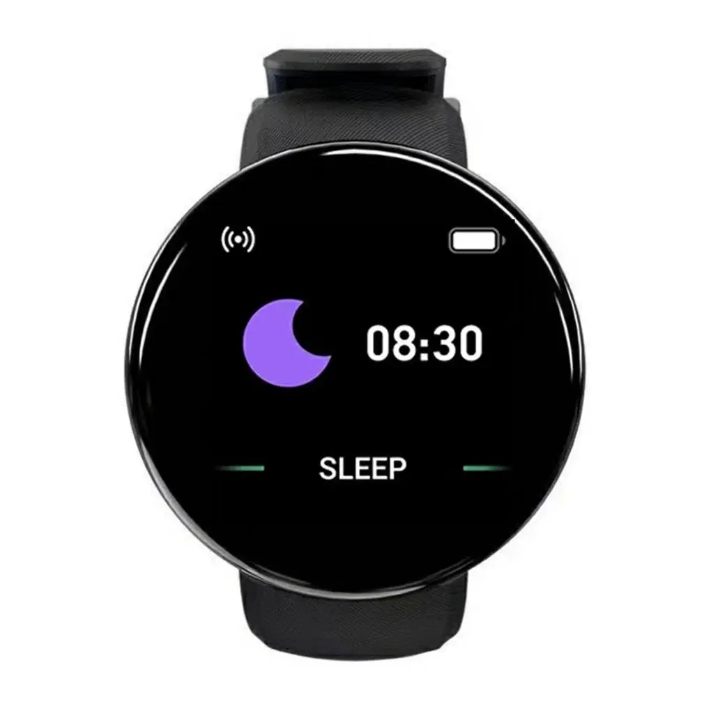 D18S uomo/donna 1.44pollici Smart Watch schermo a colori Smartwatch sport Tracker pressione sanguigna cardiofrequenzimetro orologio elettronico